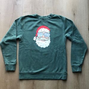 Mallory Ervin Living Fully Ugly Santa Sweatshirt